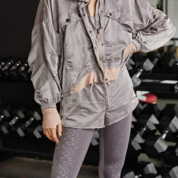 Free People Movement Opal Workout Jacket Size Large NWOT - Picture 5 of 11